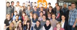 Gruppenbild Betriebsbesichtigung tecsis