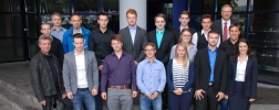 Gruppenbild der Absolventen 2015