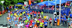 Läufer beim WIKA-Staffelmarathon 2016