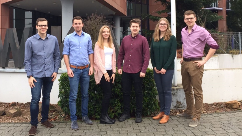 Teilnehmer des Studentenprojekts 2016