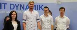 Messestand am Tag der offenen Tür 2017 bei der DHBW Mosbach