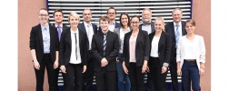 Gruppenfoto der Bachelorenten 2017