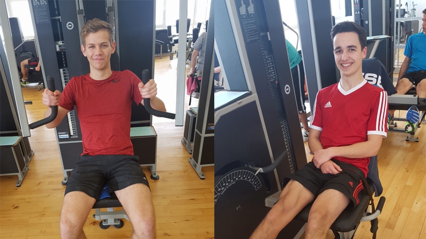 Gesundheitsprogramm im Fitnessstudio