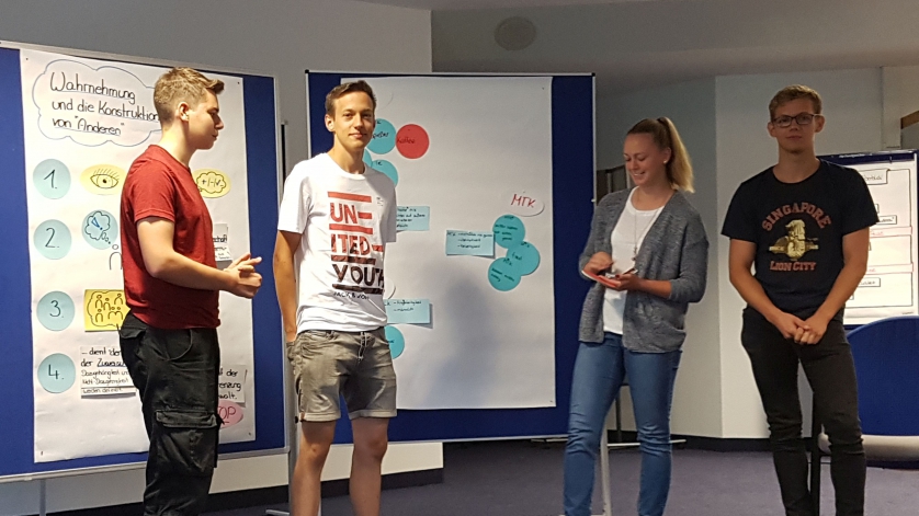 Auszubildende beim Anti-Rassismus-Workshop