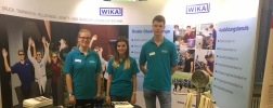 WIKA-Stand am Tag der offenen Tür der DHBW Mosbach