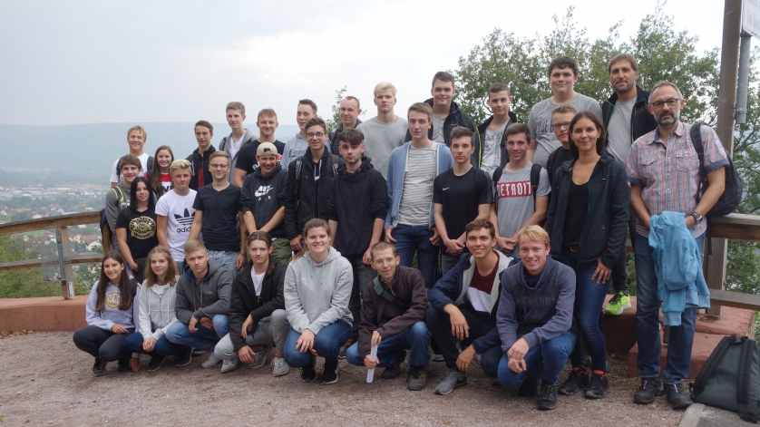 Gruppenfoto der Auszubildenden am Einführungstage 2018