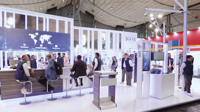 The stress was worth it: WIKA achieved good results at HMI and Bauma, the world’s leading trade shows which immediately followed one another.