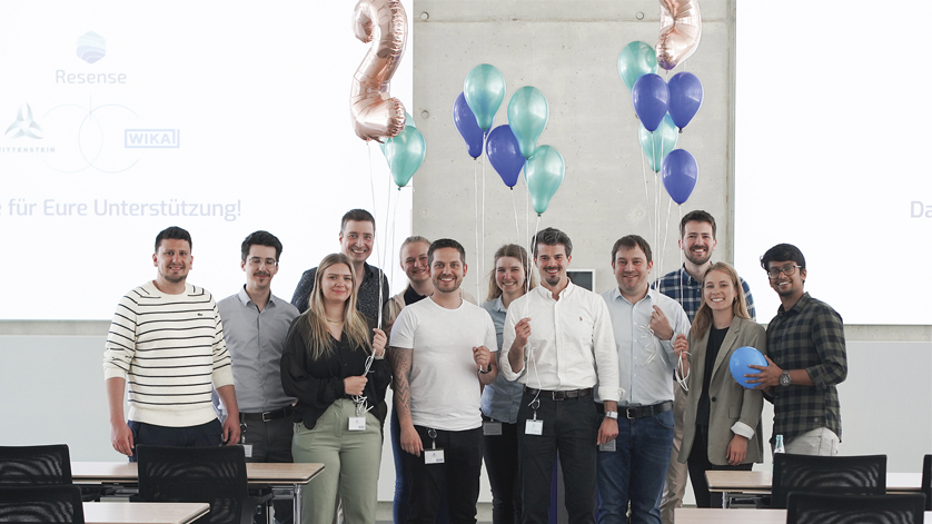 The Resense team can look back on two successful years.