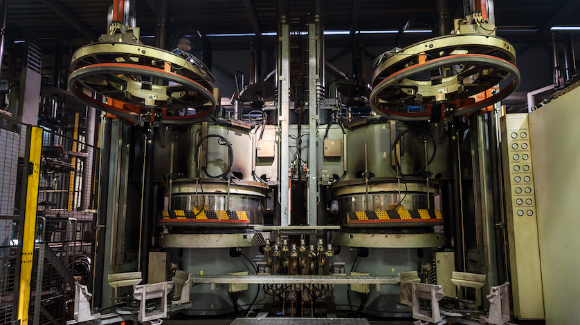 máquina de producción de neumáticos