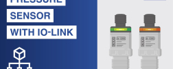 Pressure sensor with io-link