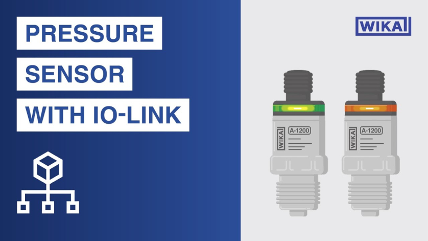 Pressure sensor with io-link