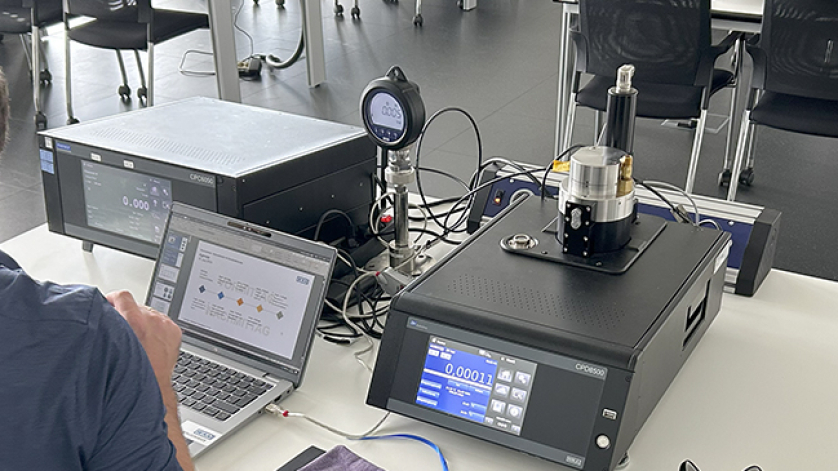 Balanza de presión digital