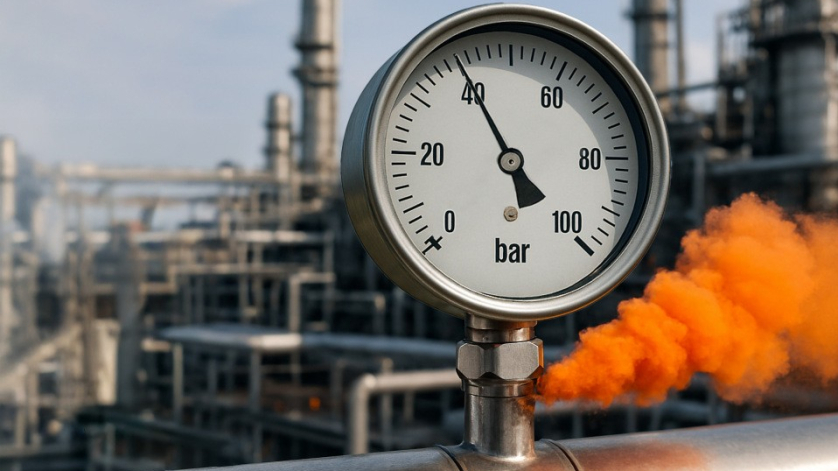 Las pruebas de fugas en manómetros de acero inoxidable identifican las fugas.