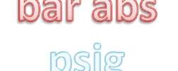 Absolute and relative pressure