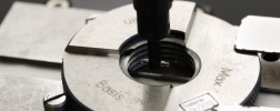 Kalibratie manometers met conische schroefdraadverbinding