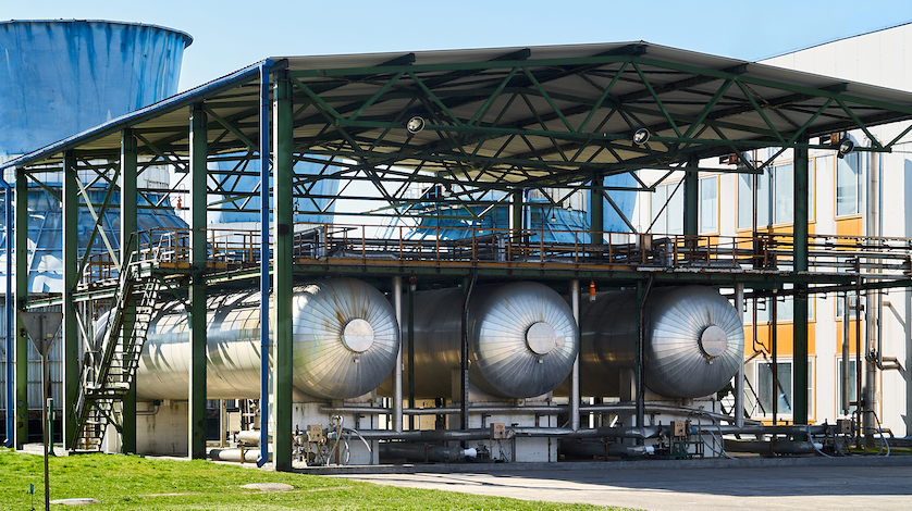 Compact measuring system to check the fill level in liquid gas tanks.